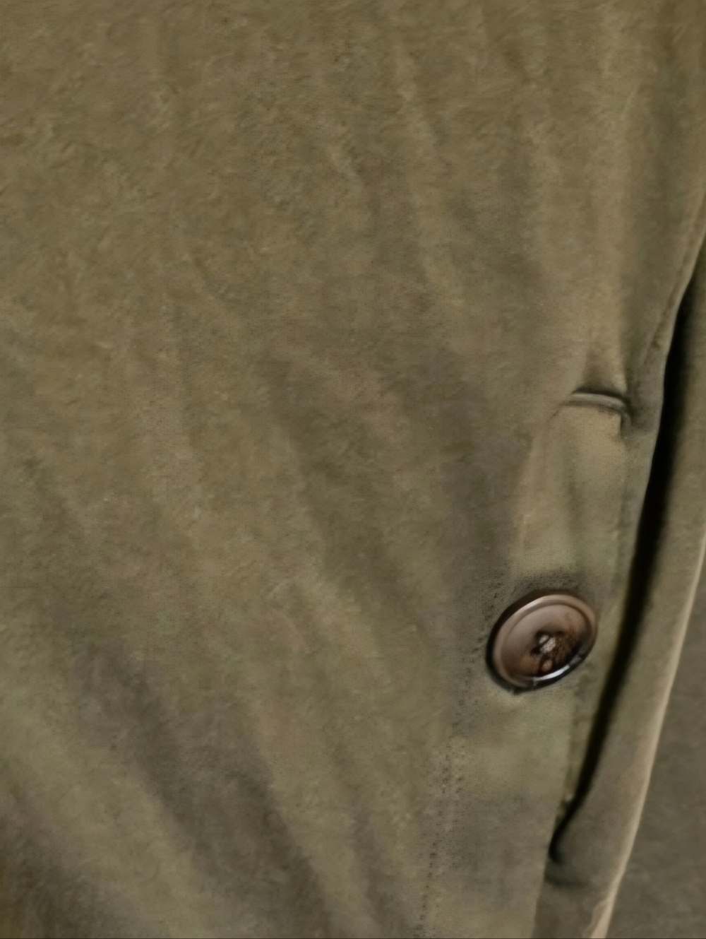 Cuddl Duds Comfort Code Dark Olive Cardigan 3X - Picture 3 of 7